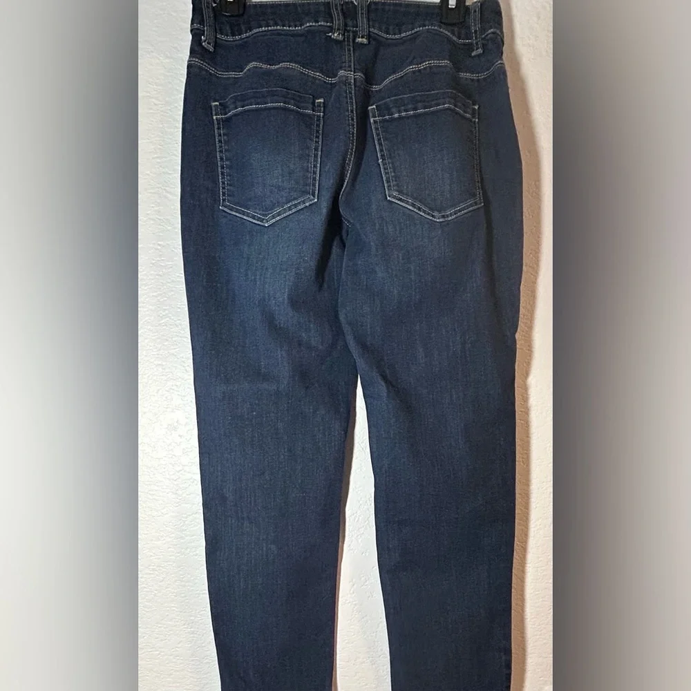 Chico’s Women's Platinum Straight Jeans Ultimate Fit Denim Size 0 Reg